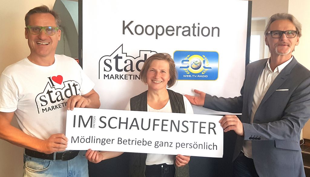 Pionierin bei „IM SCHAUFENSTER“: Birgit Pferschy-Seper war der erste Gast bei der neuen Radio-Kooperation.